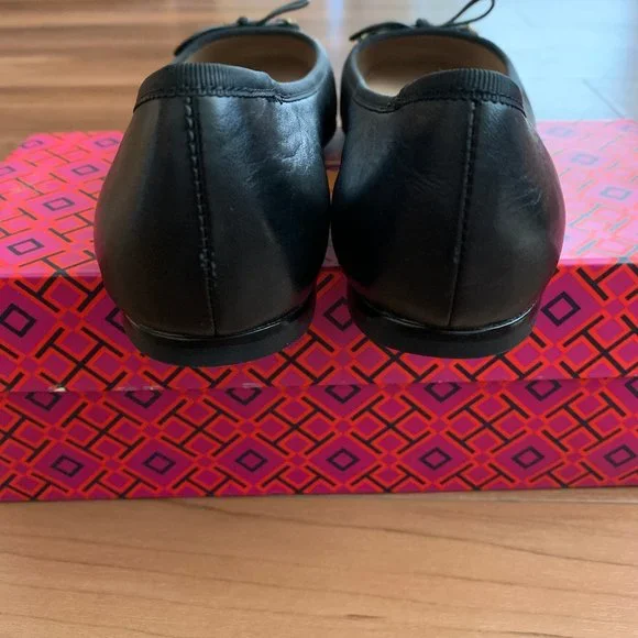 Tory Burch Black Laila Driver Ballet Flats (Sz 36 = US 5.5-6) - Picture 9 of 12